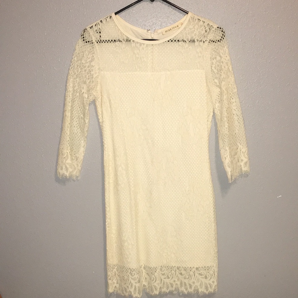 Creme Dress